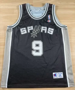 Maillot NBA Tony Parker San Antonio Spurs 2003-2007 authentique face avant