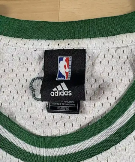 Étiquette col Maillot NBA Kevin Garnett Boston Celtics 2007-2010