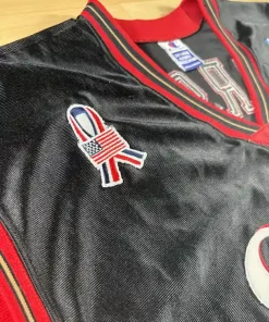 Patch 11 Septembre Maillot NBA Allen Iverson Philadelphie 76ers 2001-2002