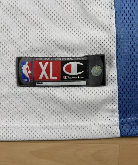 Jocktag authentique bas de Maillot NBA Allen Iverson Denver Nuggets 2007-2009
