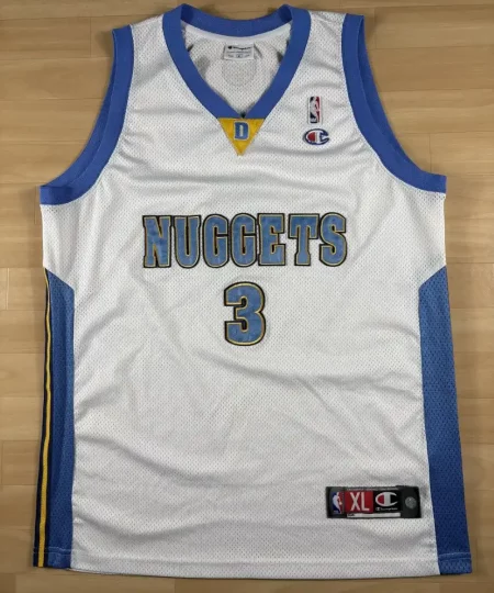 Maillot NBA Allen Iverson Denver Nuggets 2007-2009 authentique face avant