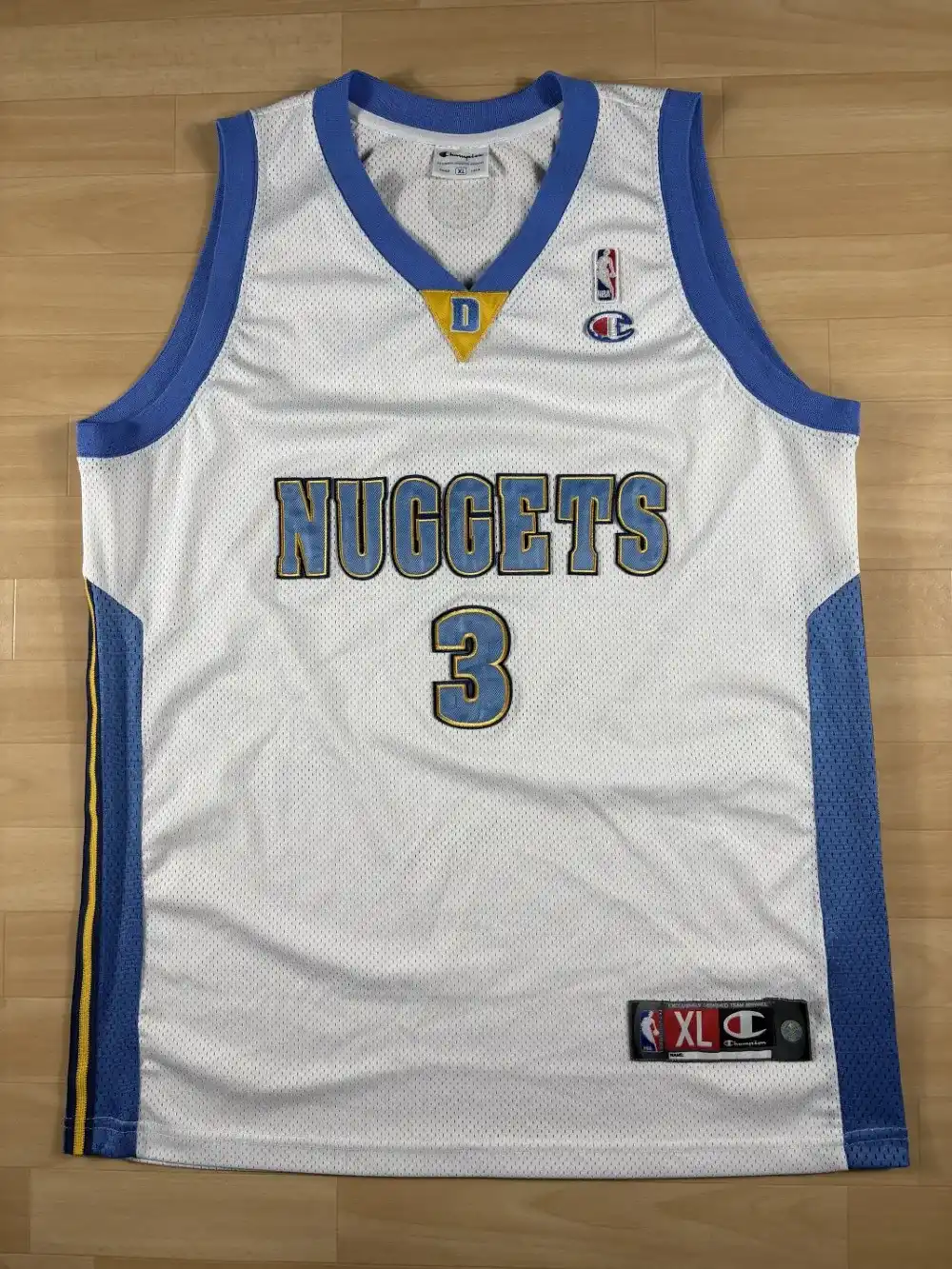 Maillot NBA Allen Iverson Denver Nuggets 2007-2009 authentique face avant