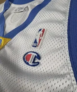 Logos brodés et détails marque Maillot NBA Allen Iverson Denver Nuggets 2007-2009