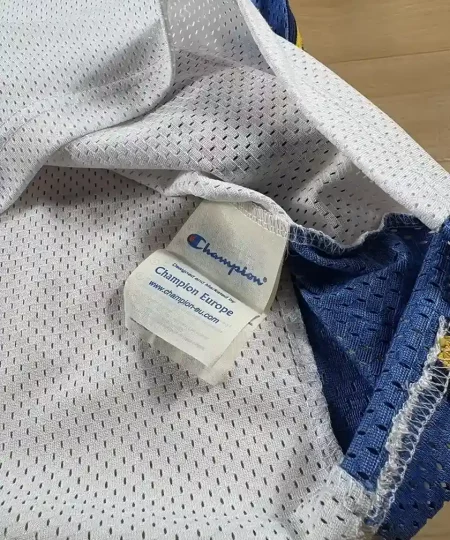 Étiquettes d'origine et instruction de lavage Maillot NBA Allen Iverson Denver Nuggets 2007-2009