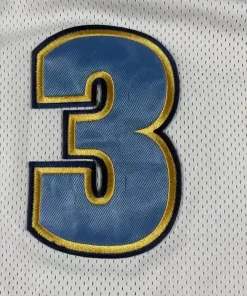 Détail état et défaut occasion Maillot NBA Allen Iverson Denver Nuggets 2007-2009