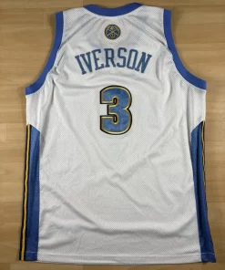 Maillot NBA Allen Iverson Denver Nuggets 2007-2009 dos nom et numéro
