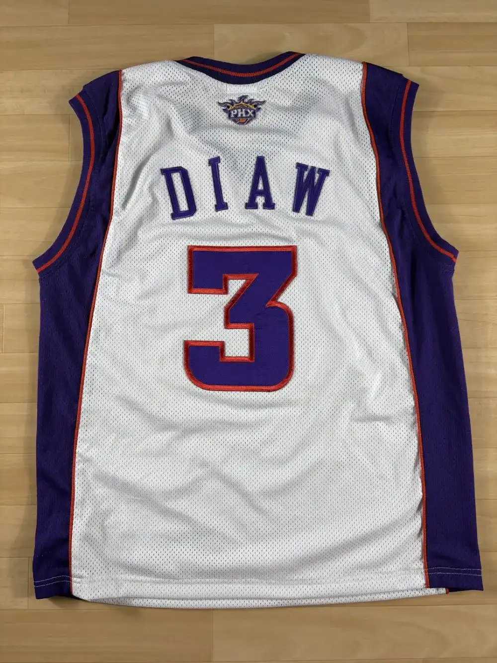 Maillot NBA Boris Diaw Phœnix Suns 2007-2009 dos nom et numéro