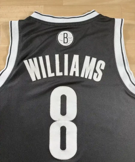 Zoom arrière Maillot NBA Deron Wiliams Brooklyn Nets 2012-2014