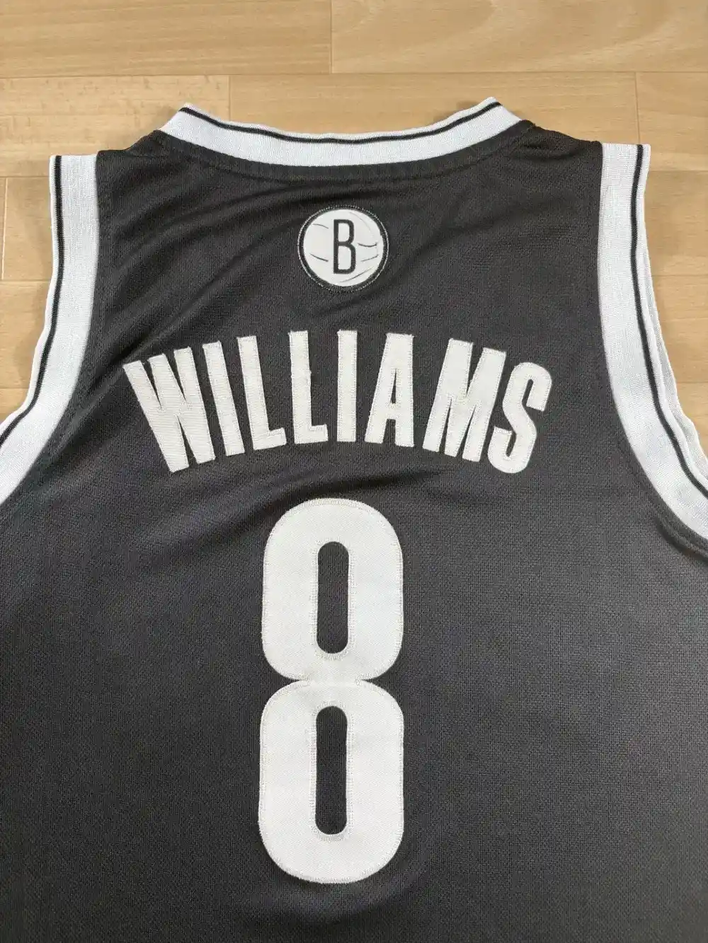Zoom arrière Maillot NBA Deron Wiliams Brooklyn Nets 2012-2014