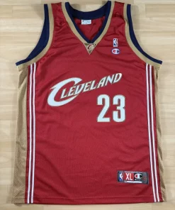 Maillot NBA LeBron James Cleveland Cavaliers 2007-2010 authentique face avant