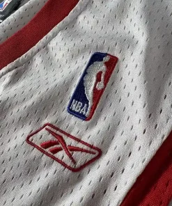 Logos brodés et détails marque Maillot NBA Tracy McGrady Houston Rockets 2004-2006