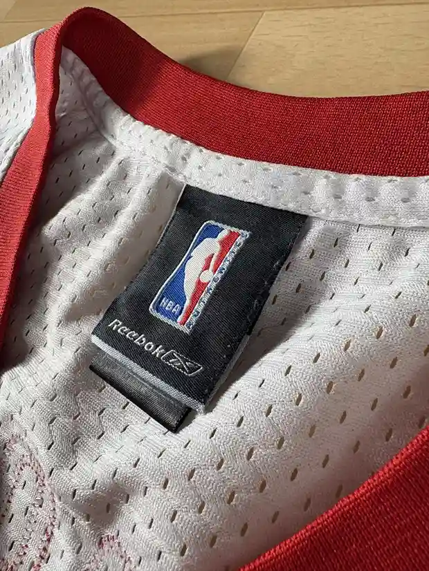 Étiquette col Maillot NBA Tracy McGrady Houston Rockets 2004-2006