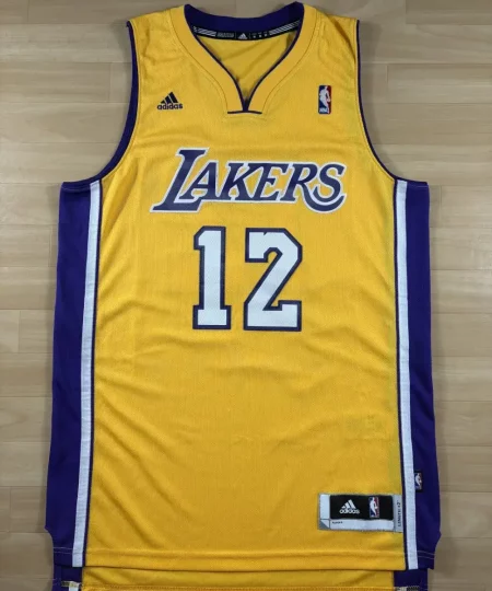 Maillot NBA Dwight Howard Los Angeles Lakers 2012-2013 authentique face avant
