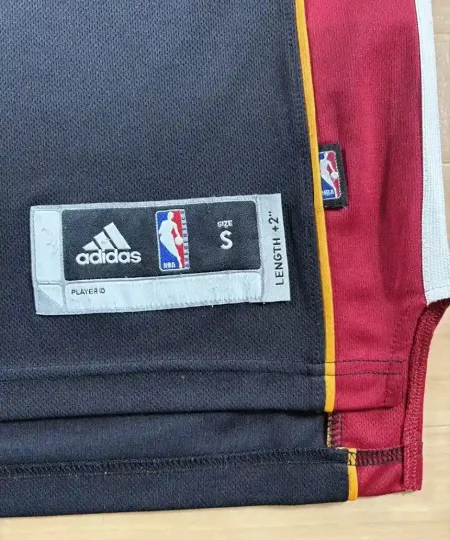 Jocktag authentique bas de Maillot NBA LeBron James Miami Heat 2010-2014