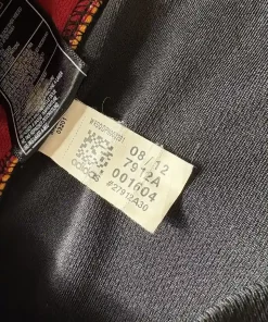 Étiquettes d'origine et instruction de lavage Maillot NBA LeBron James Miami Heat 2010-2014