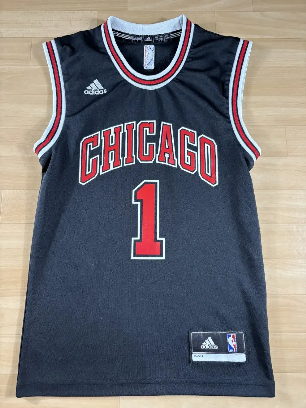 Maillot NBA Derrick Rose Chicago Bulls 2010-2014 authentique face avant