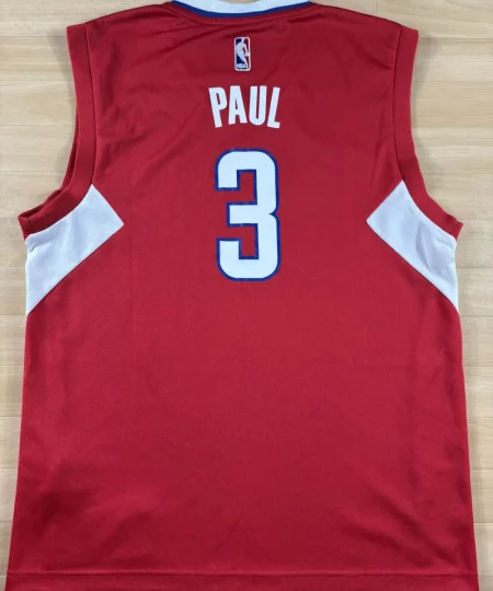 Maillot NBA Chris Paul Los Angeles Clippers 2015-2017 dos nom et numéro