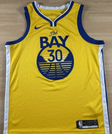 Maillot NBA Stephen Curry #30 - Golden State Warriors | 2019-2020 | Statement (L) – Image 2