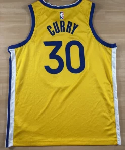 Maillot NBA Stephen Curry Golden State Warriors 2019-2020 dos nom et numéro