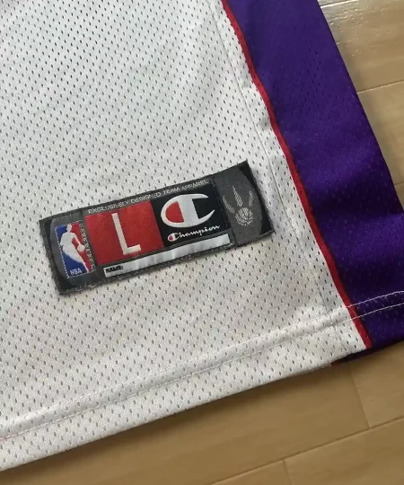 Jocktag authentique bas de Maillot NBA Vince Carter Toronto Raptors 1999-2006