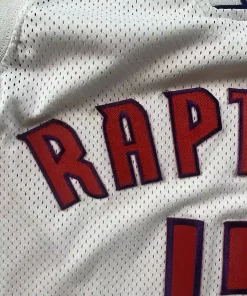 Détail état et défaut occasion Maillot NBA Vince Carter Toronto Raptors 1999-2006