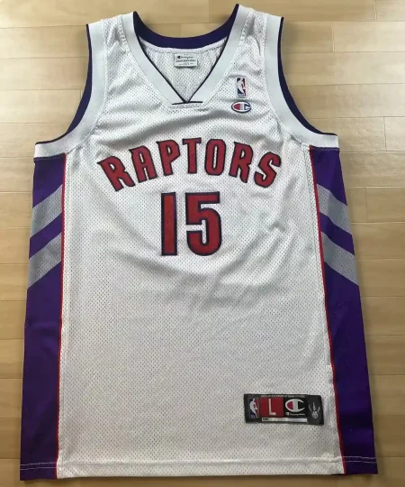 Maillot NBA Vince Carter Toronto Raptors 1999-2006 authentique face avant