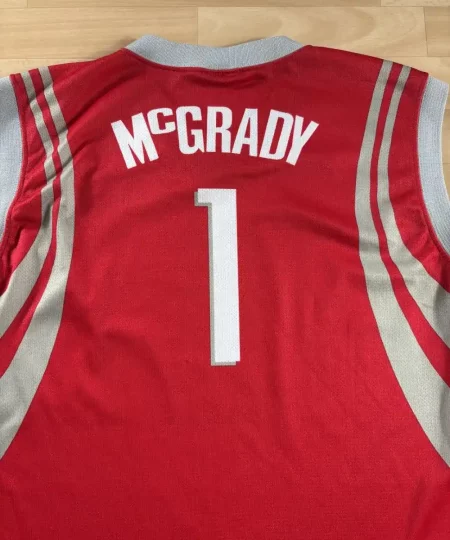 Zoom arrière Maillot NBA Tracy McGrady Houston Rockets 2007-2010