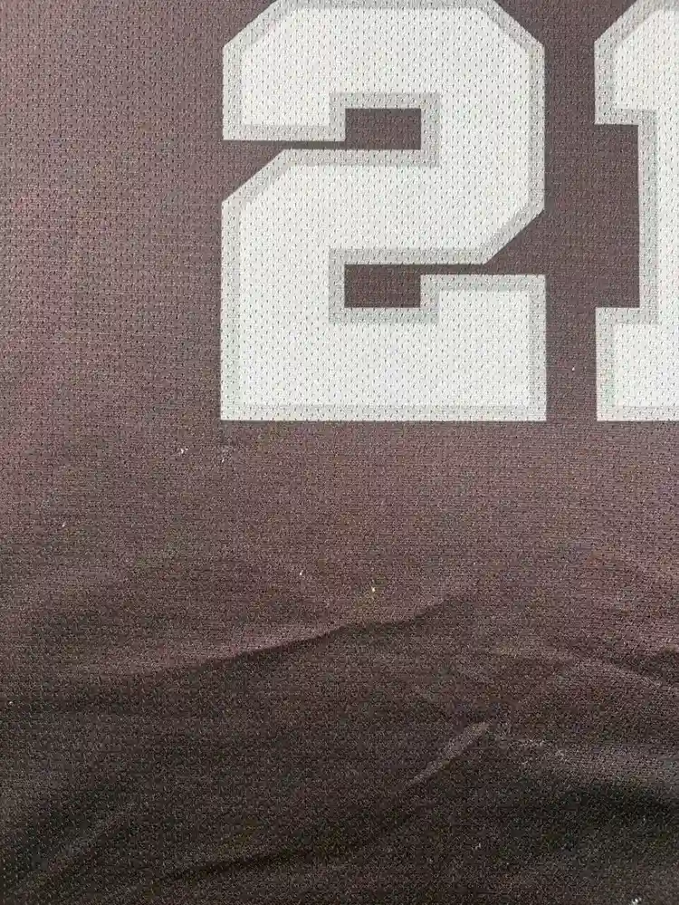 Détail état et défaut occasion Maillot NBA Tim Duncan San Antonio Spurs 1997-2003