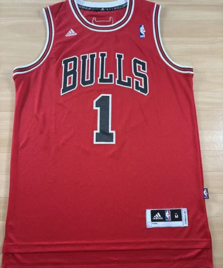 Maillot NBA Derrick Rose Chicago Bulls 2010-2014 authentique face avant