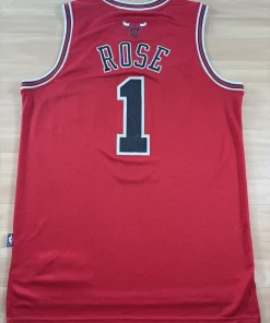 Maillot NBA Derrick Rose Chicago Bulls 2010-2014 dos nom et numéro