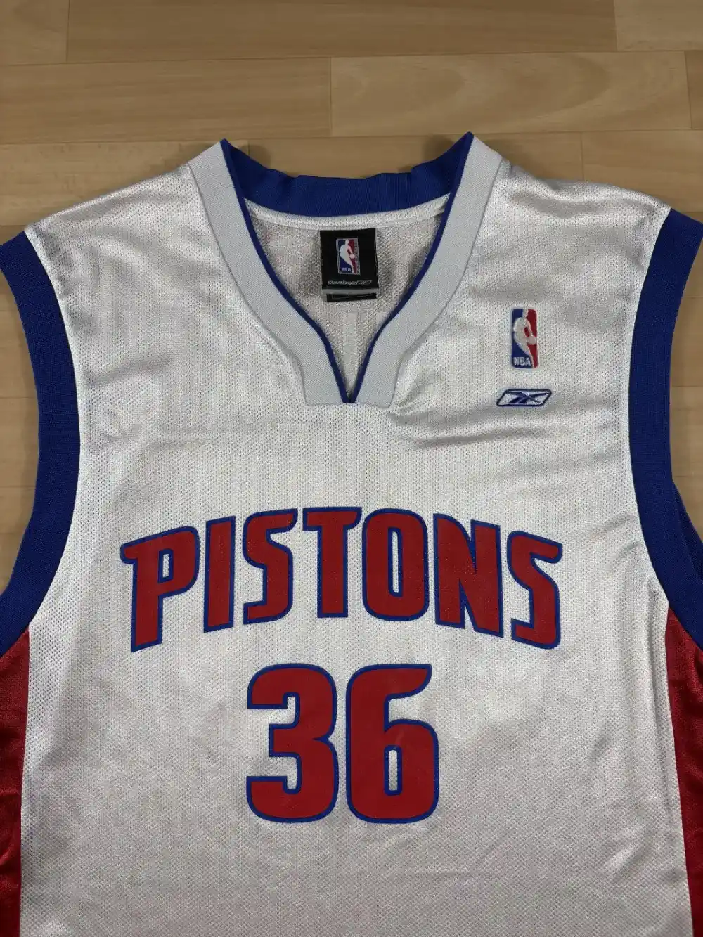 Maillot NBA Rasheed Wallace #36 - Detroit Pistons | 2004-2006 | Domicile (M) – Image 7