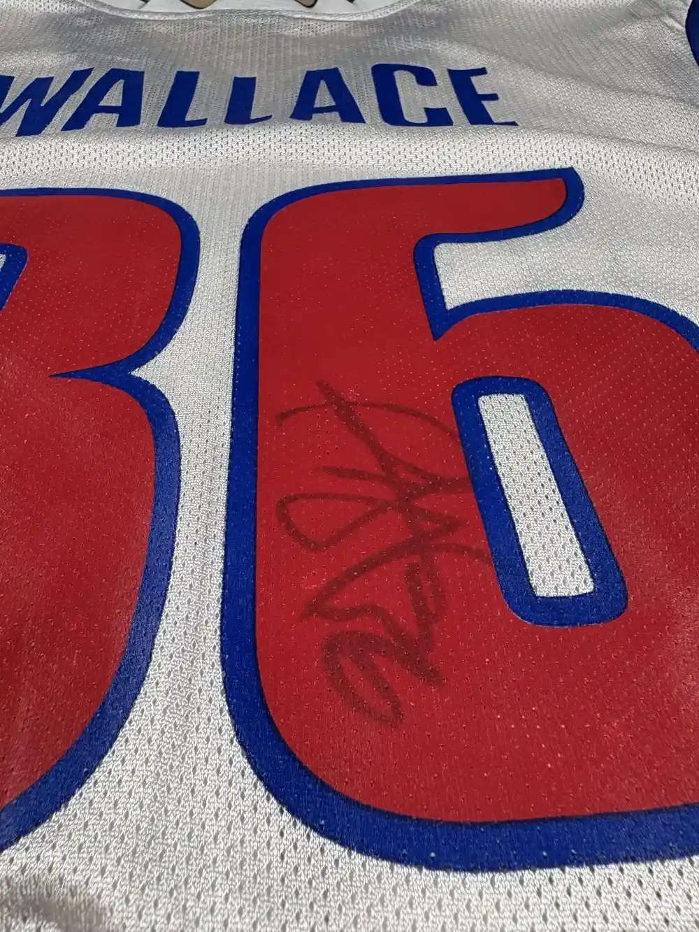 Maillot NBA Rasheed Wallace #36 - Detroit Pistons | 2004-2006 | Domicile (M) – Image 3