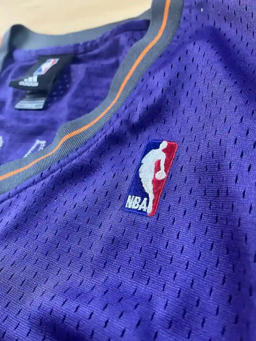 Logos NBA brodés Maillot NBA Steve Nash Phœnix Suns 2006-2010