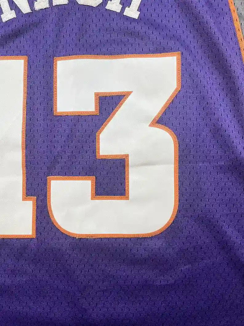 Détail état et défaut occasion Maillot NBA Steve Nash Phœnix Suns 2006-2010