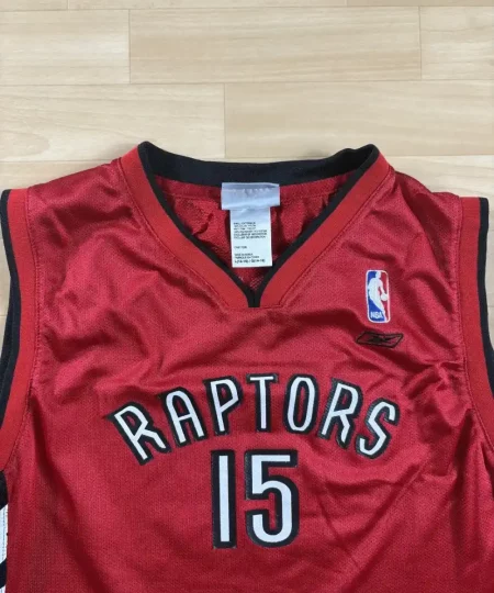 Zoom avant Maillot NBA Vince Carter Toronto Raptors 2004-2005