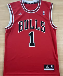 Maillot NBA Derrick Rose Chicago Bulls 2010-2014 authentique face avant