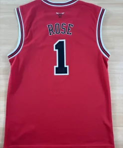Maillot NBA Derrick Rose Chicago Bulls 2010-2014 dos nom et numéro
