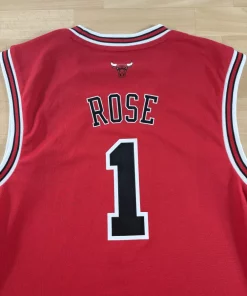 Zoom dos maillot Derrick Rose Bulls