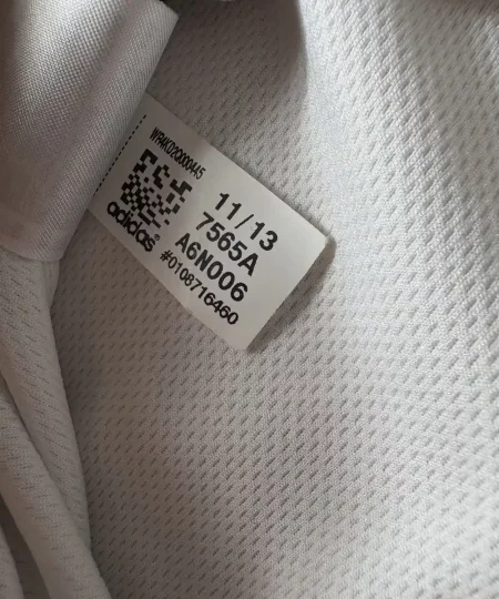 Étiquettes d'origine et instruction de lavage Maillot NBA Deron Williams Brooklyn Nets 2012-2014