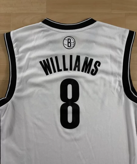 Zoom arrière Maillot NBA Deron Williams Brooklyn Nets 2012-2014