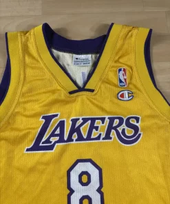 Zoom avant Maillot NBA Kobe Bryant Los Angeles Lakers 2003-2006