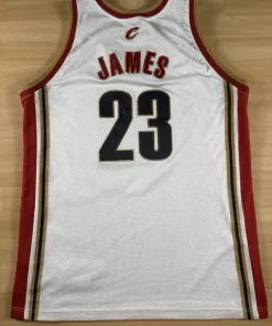 Maillot NBA LeBron James Cleveland Cavaliers 2003-2007 dos nom et numéro