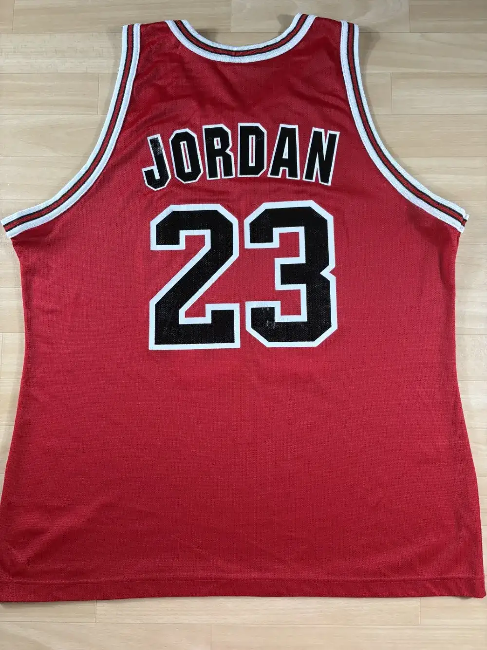 Maillot NBA Michael Jordan Chicago Bulls 1996-1998 dos nom et numéro