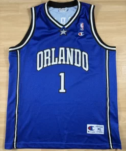 Maillot NBA Tracy McGrady Orlando Magic 2003-2004 authentique face avant