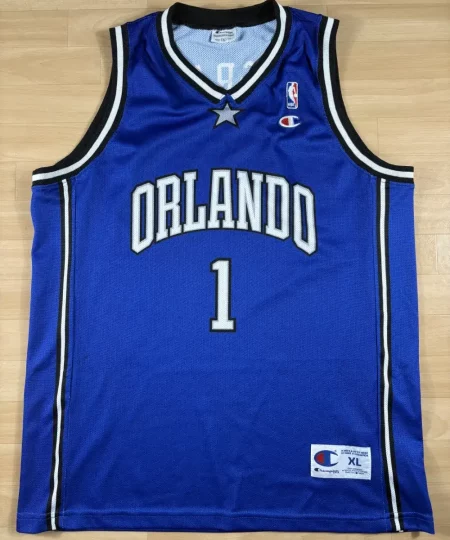 Maillot NBA Tracy McGrady Orlando Magic 2003-2004 authentique face avant
