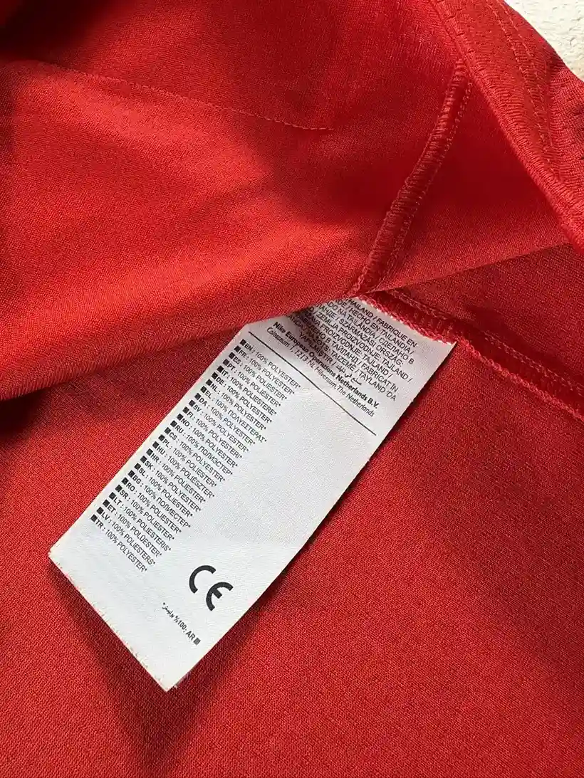Étiquettes d'origine et instruction de lavage Maillot NBA James Harden Houston Rockets 2017-2019