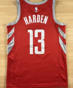 Maillot NBA James Harden Houston Rockets 2017-2019 dos nom et numéro