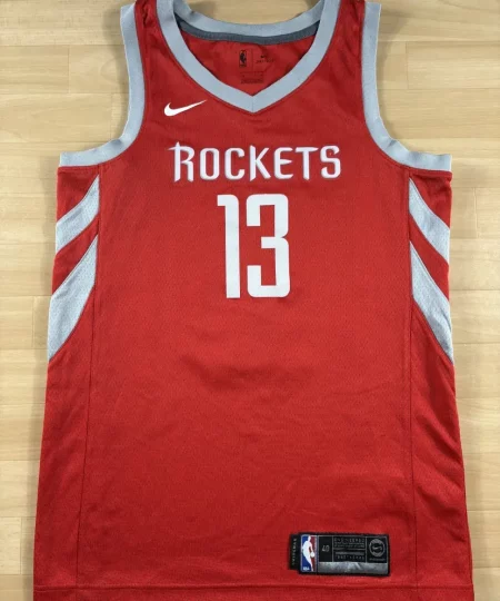 Maillot NBA James Harden Houston Rockets 2017-2019 authentique face avant