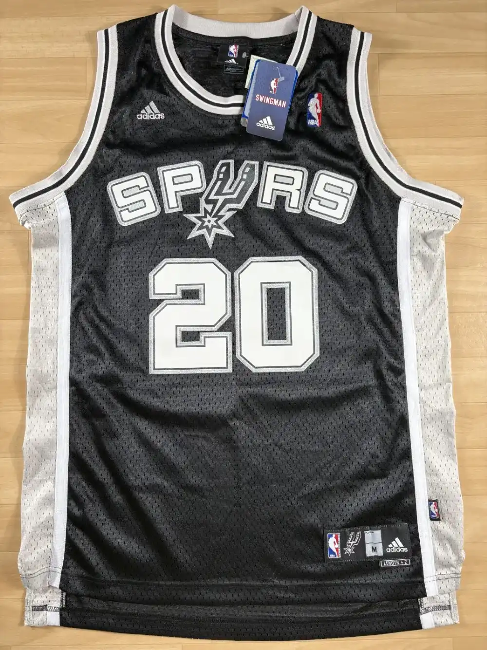 Maillot NBA Manu Ginobili San Antonio Spurs 2006-2010 authentique face avant
