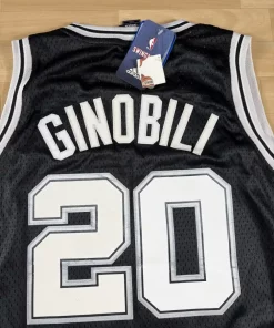 Zoom arrière Maillot NBA Manu Ginobili San Antonio Spurs 2006-2010
